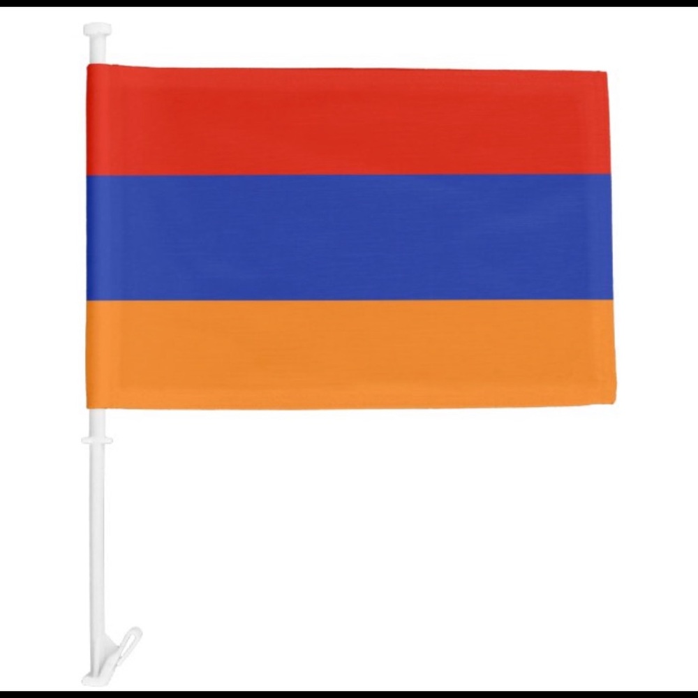 Armenian Car Flag
